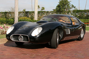 Maserati 450S Costin-Zagato 1958 года выпуска – это классический спортивный и гоночный автомобиль BMW Ретро Все ретро модели