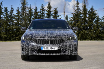 Как BMW скрывает свои автомобили с помощью камуфляжа BMW 7 серия E65-E66f