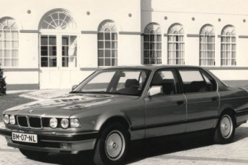 4 дв. седан 730i 188 / 5800 5МКПП с 1986 по 1994 BMW 7 серия E32