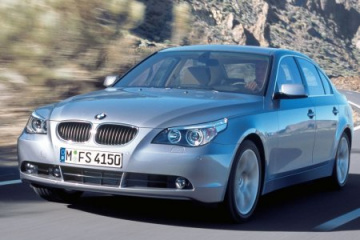 BMW 5-Series. Черный бумер BMW 5 серия E60-E61