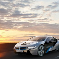 Цена гибридного спорткара BMW i8 – более 100 тыс. евро