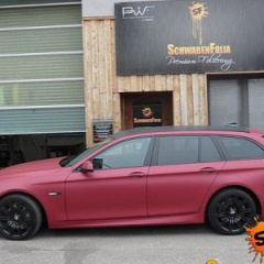 «Пятерка» BMW Touring в кузове F11 от Schwaben Folia