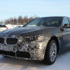 BMW тестирует новый гибрид 5-Series