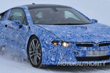 i8 в зимних тестах BMW BMW i Все BMW i