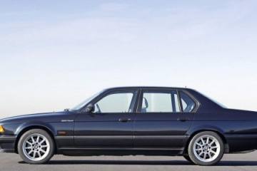 BMW 7 серии E32. Описание и технические характеристики. BMW 7 серия E32