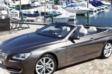 Девушка тестирует BMW 6 series Coupe 2011 BMW 6 серия F12-F13