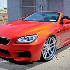 BMW M6 Convertible на дисках от D2 Forged Wheels