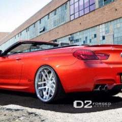 BMW M6 Convertible на дисках от D2 Forged Wheels