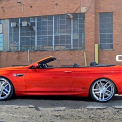 BMW M6 Convertible на дисках от D2 Forged Wheels