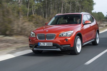 Тест BMW X1 на полигоне BMW X1 серия E84