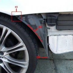Демонтаж заднего бампера BMW E46 (седан и купе)