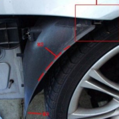 Демонтаж заднего бампера BMW E46 (седан и купе)