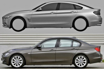 Запатентован дизайн четырехдверной BMW 4-Series BMW 4 серия F33