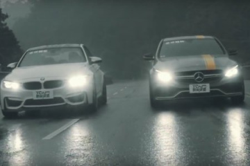 Mercedes C63 AMG vs BMW M3 BMW M серия Все BMW M