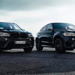 BMW X5 M и BMW X6 M Black Fire Edition