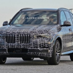 Новый BMW X5 вновь вывели на дорожные тесты