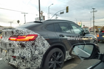 BMW X4 M 2019 года в минимальном камуфляже замечен в Калифорнии