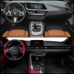 Близнецы : BMW Z4 G29 и Toyota Supra