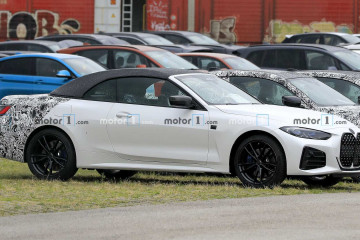 BMW 4 серии Cabrio почти полностью открыт, и готовится к презентации BMW 5 серия G68