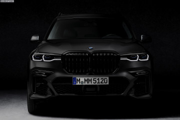 BMW анонсирует X7 Dark Shadow Edition, первую специальную модель семиместного внедорожника BMW X7 серия G07