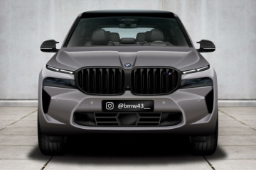 Рендеринг будущего BMW X8 M мощностью 750 л.с.