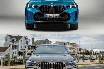 Сравнение BMW X6 2024 года с Facelift и X6 до обновлений