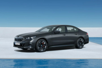 BMW i5 M60 Frozen Deep Grey на выставке Welt