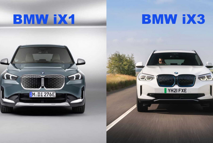 BMW iX1 против BMW iX3: сравнение двух европейских электрических внедорожников BMW X1 серия U11