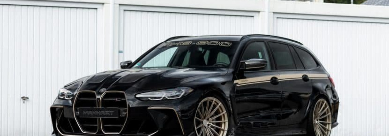 BMW M3 Touring "Черный зверь" от Manhart