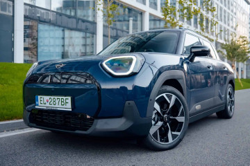 MINI Aceman в цвете Indigo Sunset Blue BMW Всё о MINI COOPER Все MINI