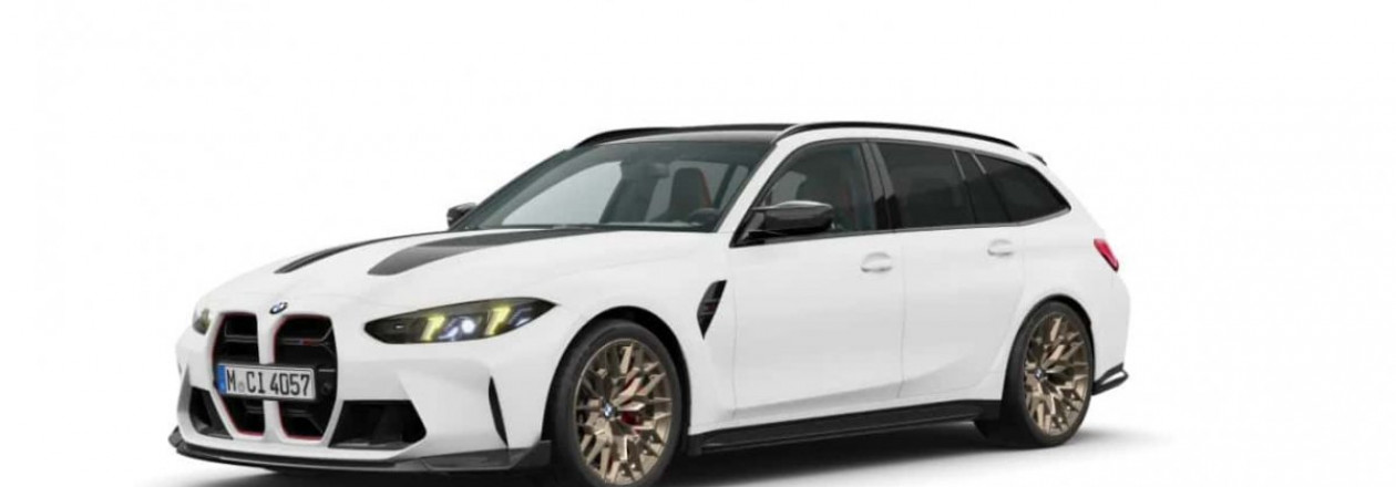 BMW представила M3 CS Touring в эксклюзивном цвете Frozen Solid White